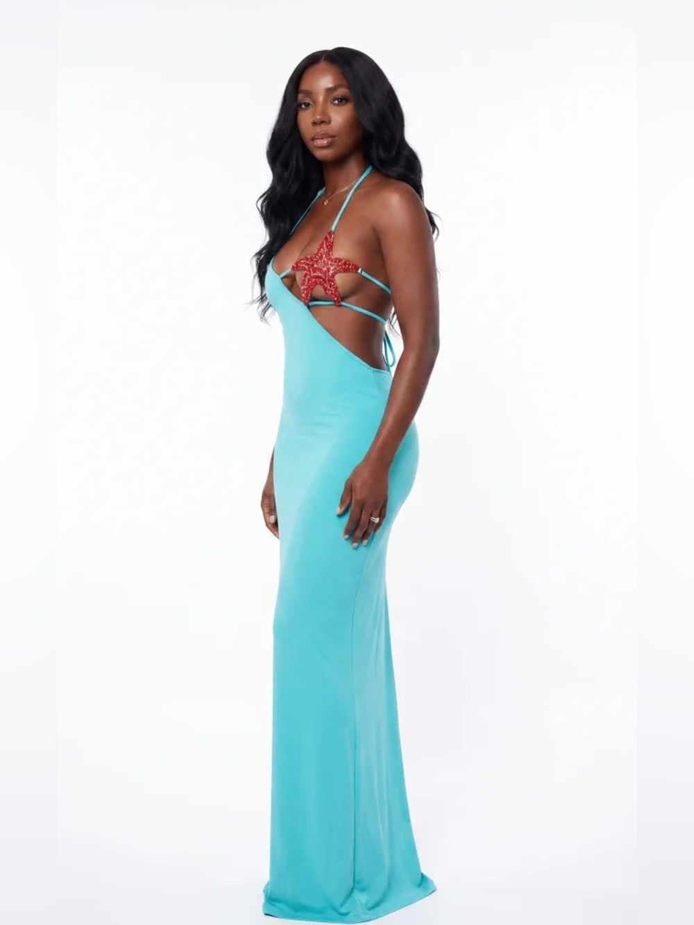 Under The Sea Maxi Dress